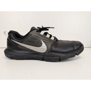 Nike Explorer CTRL Golf Shoes Mens Size 8 Black Leather Spikeless 704694-001